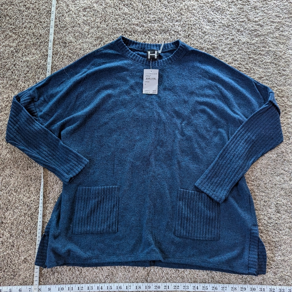 Teal sweater